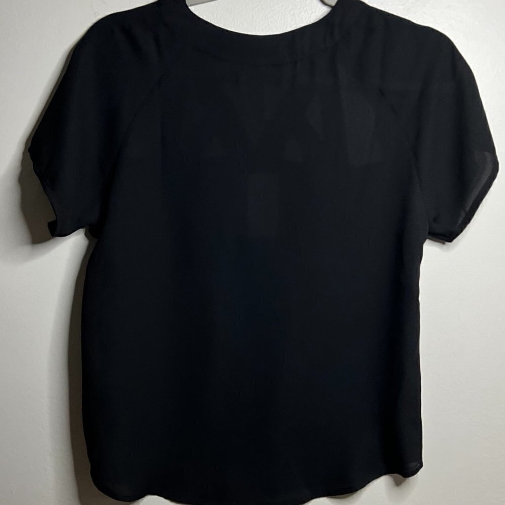 Grayson Threads Blouse NWT in Black Size M NWT - image 3